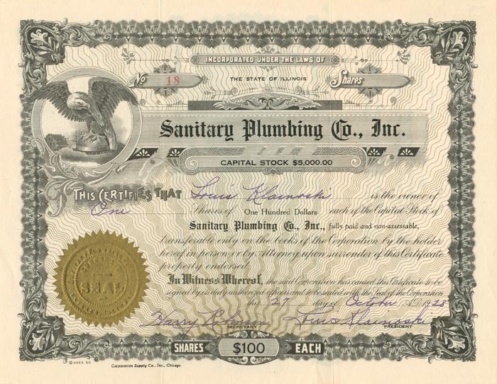 Sanitary Plumbing Co., Inc.